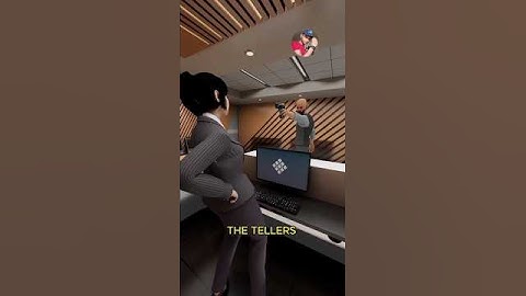 Probably The Dumbest Bank Robbery😮#shorts #YouTubeshort #trending #animation