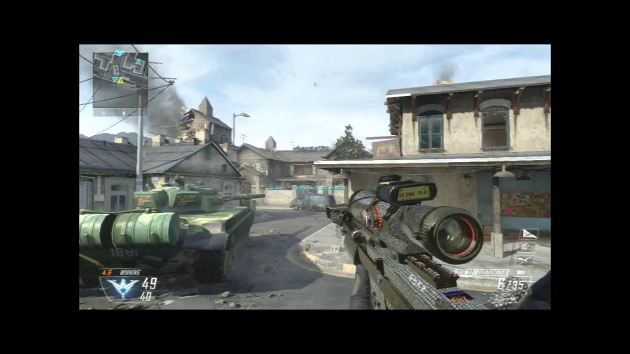 Black ops 2: 9 Man Killstreak DSR 50(UNSTOPPABLE)