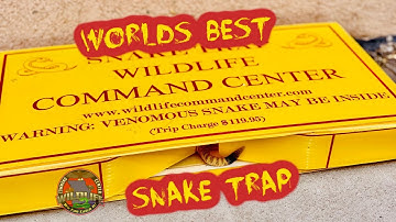 1.14 Snake Trapping, Wild Release, Snake Traps, How to trap snakes