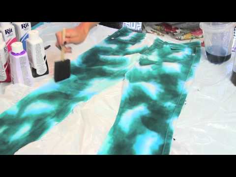 DIY: A new way to dye your jeans!