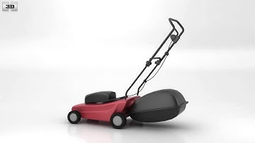 Simple Lawn Mower 3D model by 3DModels.org