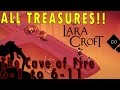 LARA CROFT GO Gameplay Guide | The Cave of Fire | 6-1 to 6-11 Walkthrough ALL TREASURES