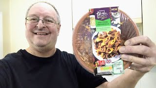 *NEW* Sainsbury's Taste The Difference Spicy Pork Pappardelle ~ Food Review