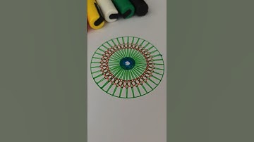 Infinite Patterns. Spirograph art #art #asmr #shorts