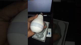Panoramic 360 degree Wifi Spy Bulb | Monitoring Bulb | Cct Camera Bulb screenshot 3