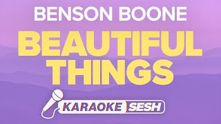 Benson Boone - Beautiful Things (Karaoke) Resimi