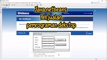 Tutorial membuat aplikasi penjualan/pembayaran menggunakan java netbeans