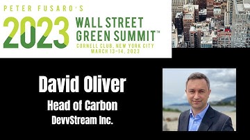 Financing Climate Progress with Technology-Driven Offsets | David Oliver | 2023 WSGS