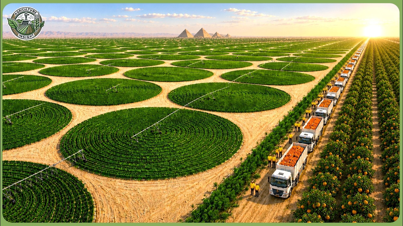 How Egypt Is Turning The Sahara Desert Into A Massive New Nile Delta To Feed Millions
