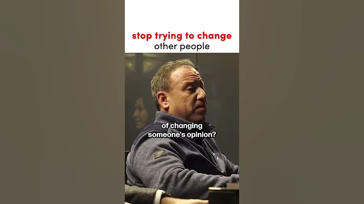 Stop Trying To Change Other People