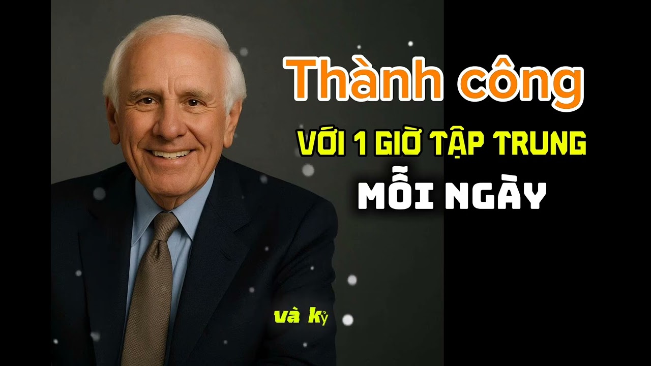 Thành công với 1 giờ tập trung mỗi ngày 