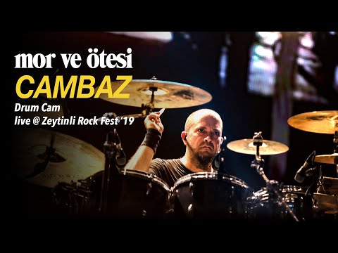 cambaz (davul arkası) | live @ Zeytinli Rock Fest '19 - mor ve ötesi