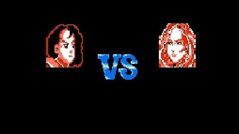 Xing Ji Wu Shi - Super Fighter NES - Rose vs Marilin (1)
