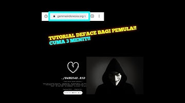 Cara Deface Untuk Pemula | POC RFM