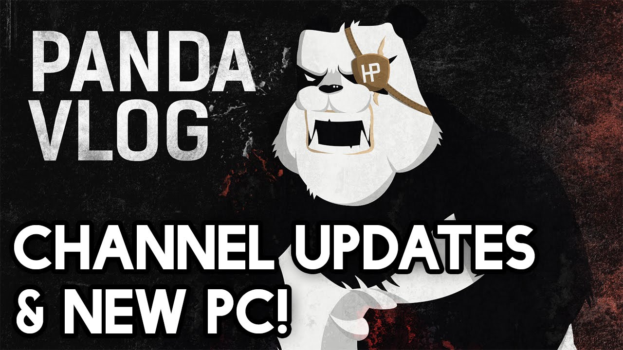 Panda Chatting Vlog | Channel Updates & New PC! - YouTube