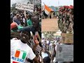 Politique : Marche du Front Commun (PPA-CI et PDCI RDA) à Yopougon