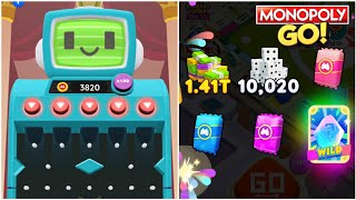 Monopoly Go: What did Peg-E Give Me?🤔- Let's Watch and Enjoy Together😊- 100x Chip Drop😍 #monopolygo