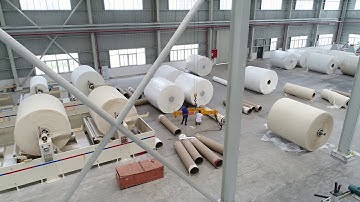 【BAOSUO】Fully automatic folder line running in client factory    Leeman tissue company