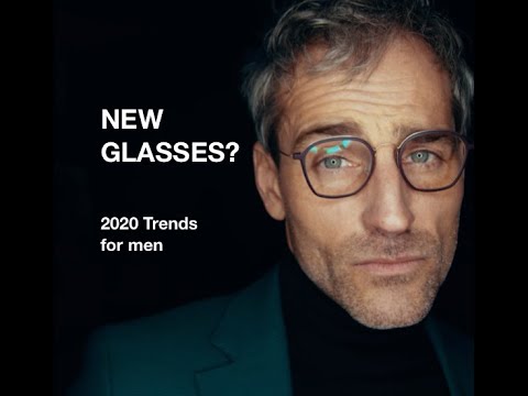 New glasses? The eyewear trends 2020 for men - YouTube