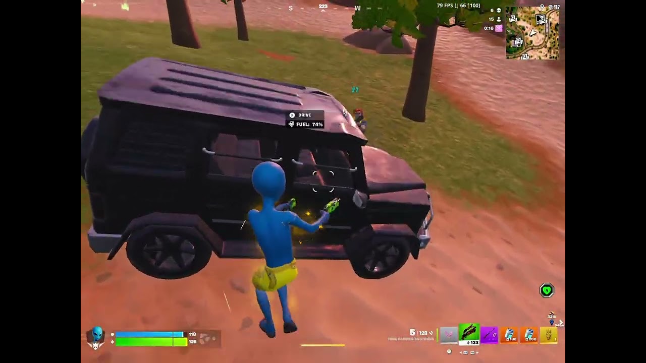 Me playing zero build Fortnite