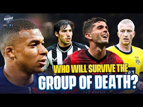 Who will survive the #UCL Group of Death?! ☠️ | PSG, AC Milan, Dortmund &amp; Newcastle | Group F