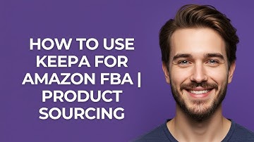 How to Use Keepa for Amazon Fba | Product Sourcing - GUIDE!
