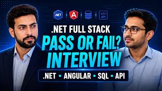 Real .NET Full Stack Interview (5–8 Years) | C#, SQL, Angular & Scenario Questions