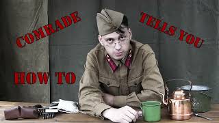 Comrade Tells You, How To... Pack The Breadbag