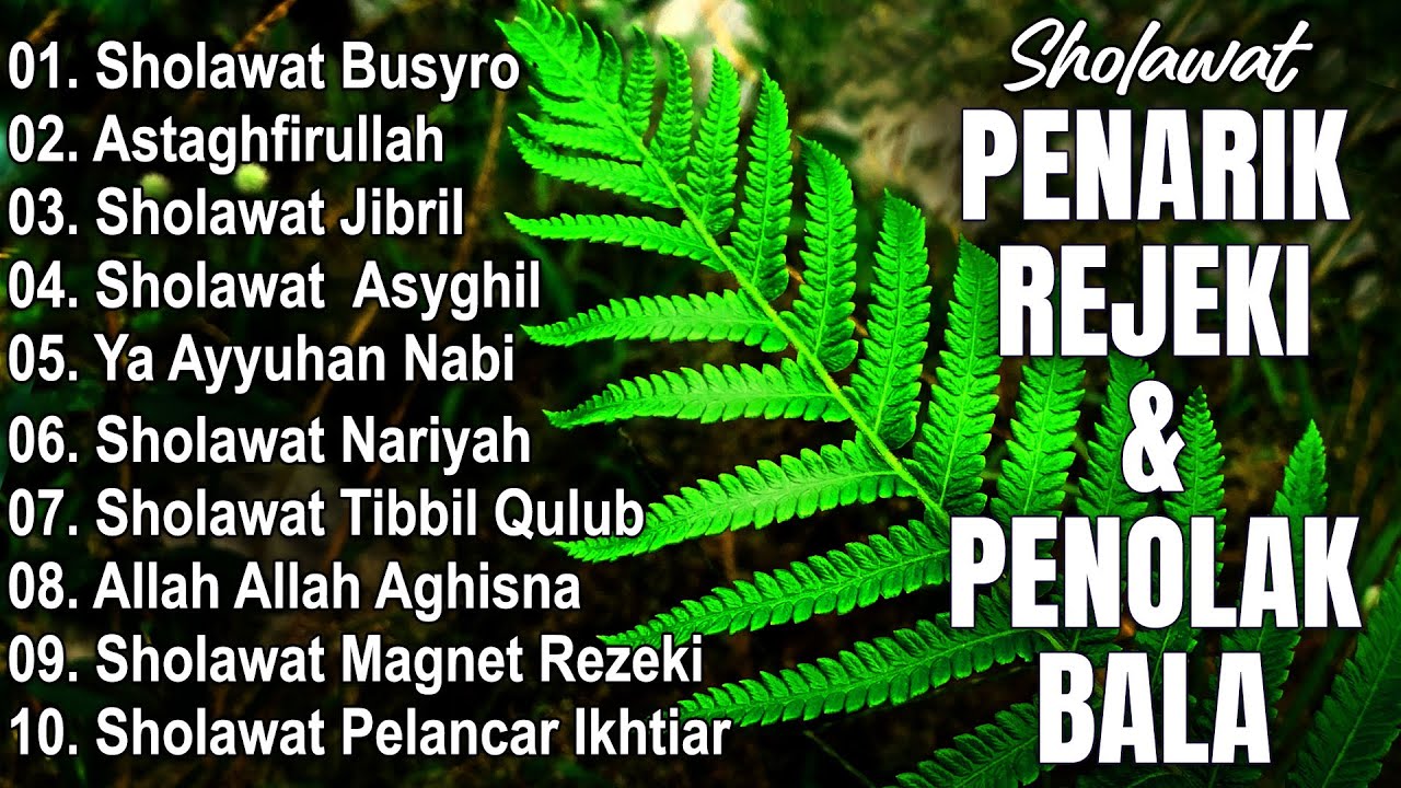 SHOLAWAT PENYEJUK HATI PENENANG PIKIRAN || SHOLAWAT NABI MERDU TERBARU 2025