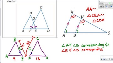 Geometry   Unit 5   Lesson 5 3   Similar Triangles   Smart Notes   Video Lesson