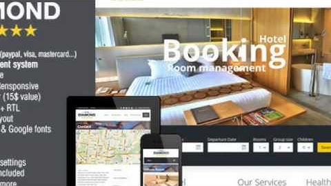 Hotel Diamond - Drupal Hotel Booking Theme