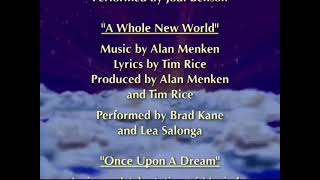 Disney Princess Sing Along Songs: Volume 1 - Once Upon A Dream | End Credits 