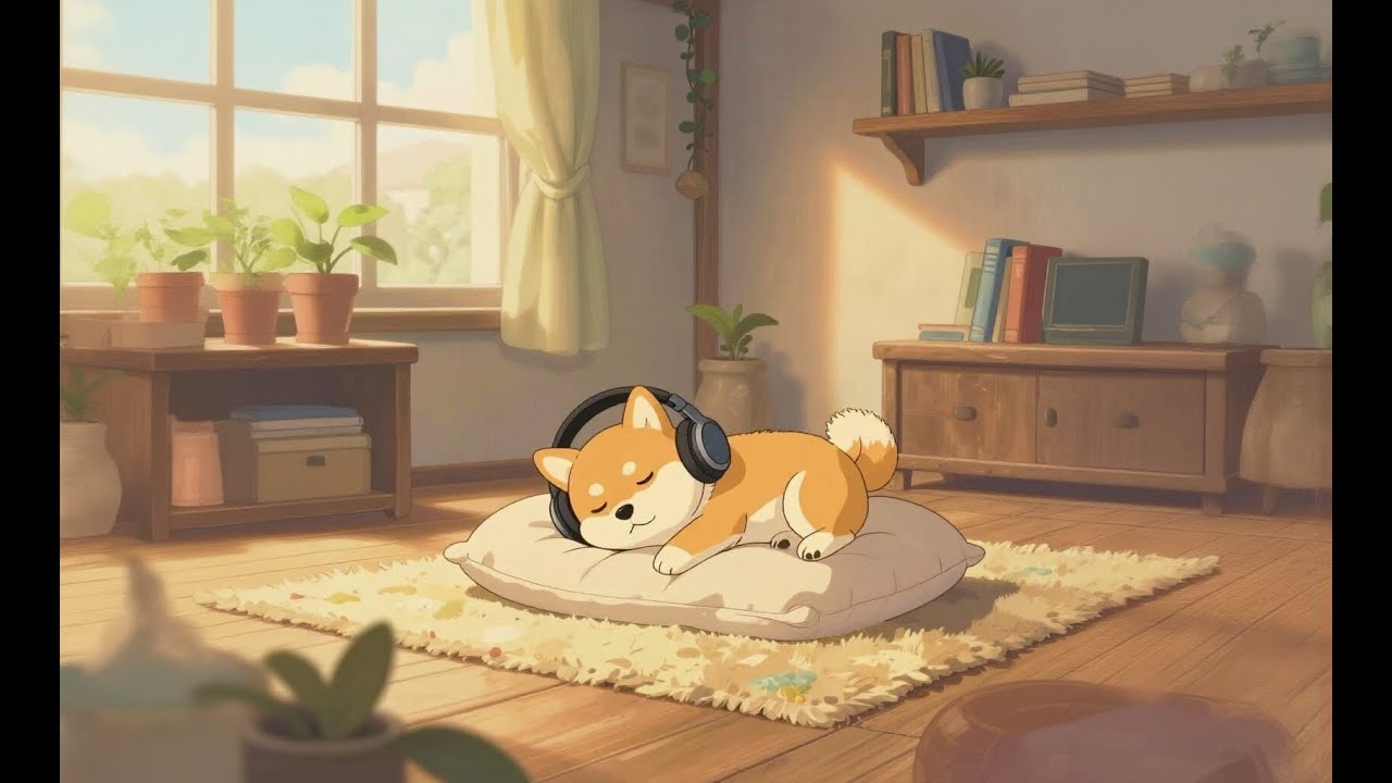 Relax, You’re Home — Cozy Lofi Beats with a Chill Inu