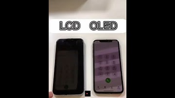LCD VS OLED screens Test