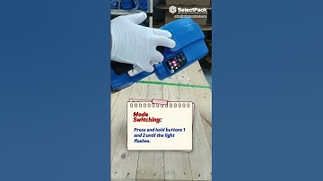 How to Use Electric Strapping Tool SLP-A2 | SelectPack  #machine #manufacturing