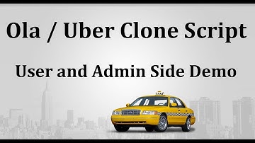 Uber Clone App Script - Uber Clone - Ola App Clone Script