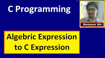 C programming - Algebric Expression to C Expression