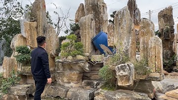 #3 Hòn Non Bộ Đẹp - Mẫu Non Bộ Hồ Cá Koi Bằng Đá Cổ Thạch Khiến Ai Cũng Mê - 0937.031.444