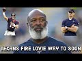 Lovie Smith Fired as Texans Head Coach After just One Season | Lovie didn’t Deserve to be Fired
