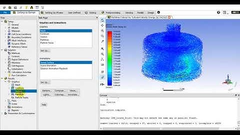 simulation of impeller in ansys fluent solution