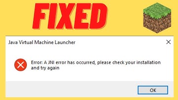 Fix Minecraft 1.17 A JNI Error Has Occurred Please Check Your Installation and Try Again TLauncher