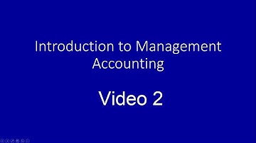 Module 1, Video 2 - The Responsibilities of Management