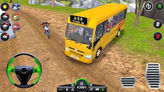 Van Driving Simulator Games 2026 | Real Public Mini Coach Bus Offroad Driving | Android GamePlay screenshot 4