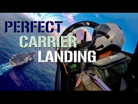 GRAB the 3-Wire! Perfect Carrier Landing - Original Unedited
