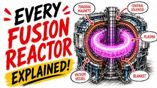 Every Fusion Reactor Type Explained: Tokamak, Stellarator, ITER & Inertial Confinement Fusion