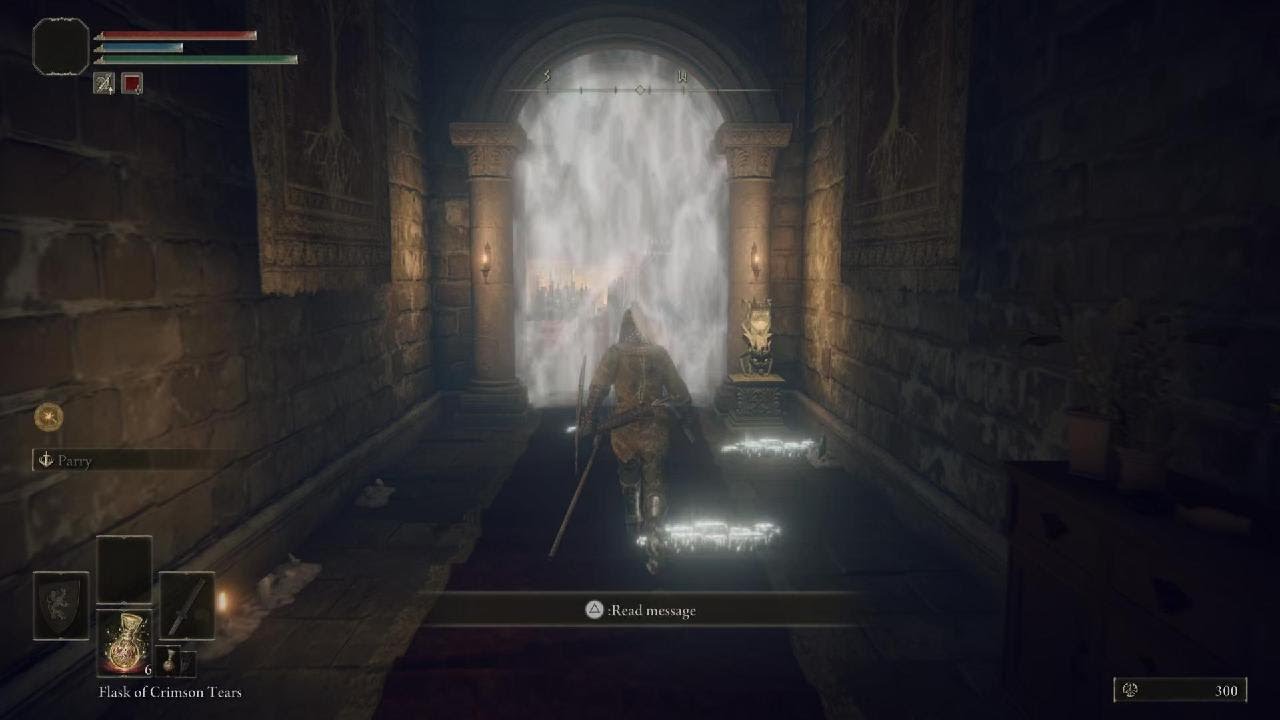 ELDEN RING PS5 Roundtable Hold Fogwall in Basement Stonesword Key