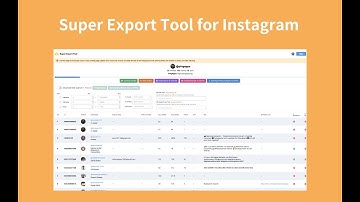 Scrape user data from Instagram follower, following, comment, like, hashtag and location to CSV 2025