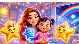 🎨“Twinkle Twinkle Little Star ⭐ Magical Kids Song with Bright Animation!”🥳💥