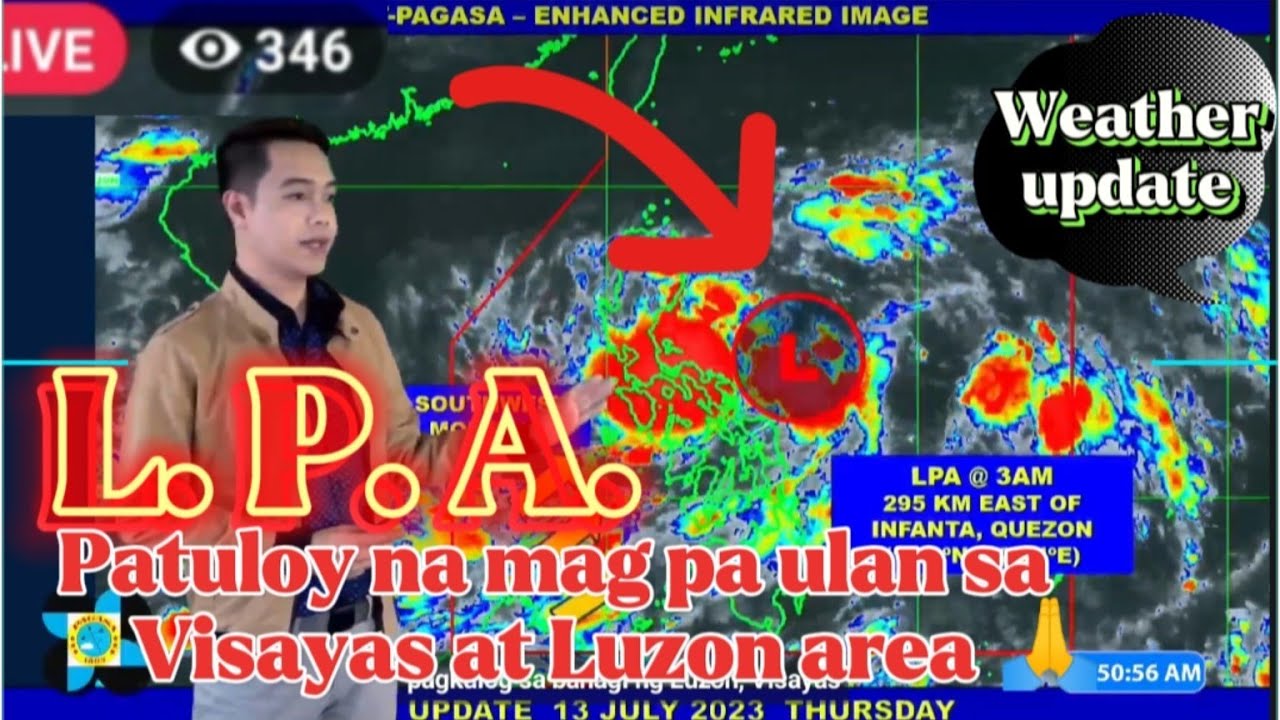 LPA update weather forecast Philippines July 13,2023 5am (Thursday)🙏🙏