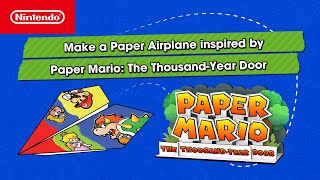 Paper Mario: The ThousandYear Door – Paper Airplane Tutorial – Nintendo Switch